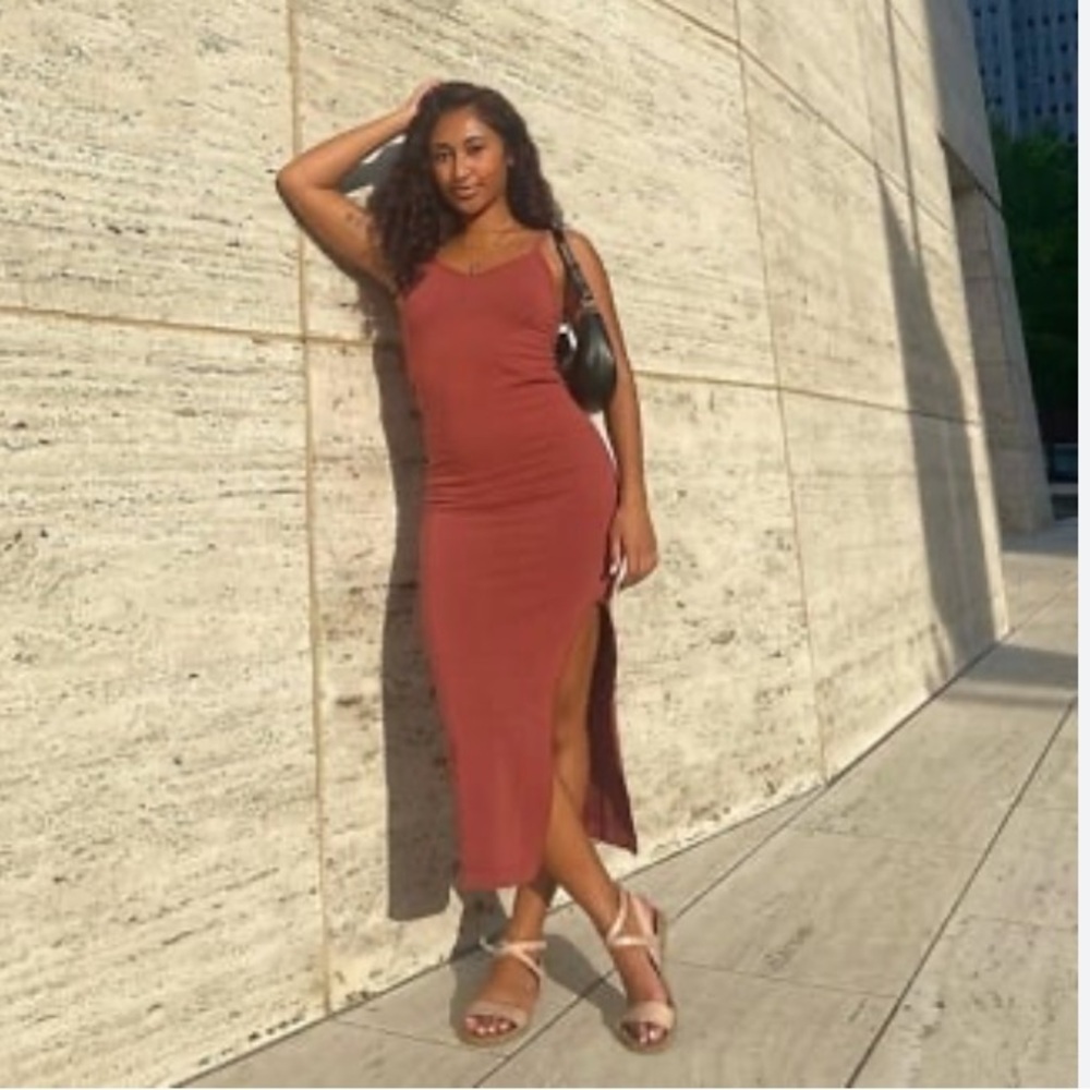 Fabletics Cloud Seamless Tank Midi Dress